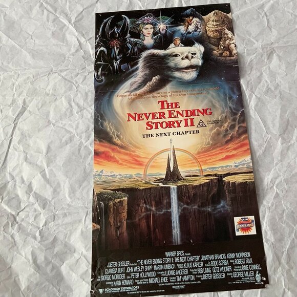 MOVIE POSTER - THE NEVER ENDING STORY II, THE NEXT CHAPTER - Picture 1 of 2
